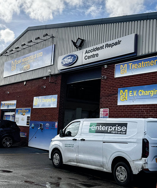 Commercial Van Accident Repairs Birkenhead 